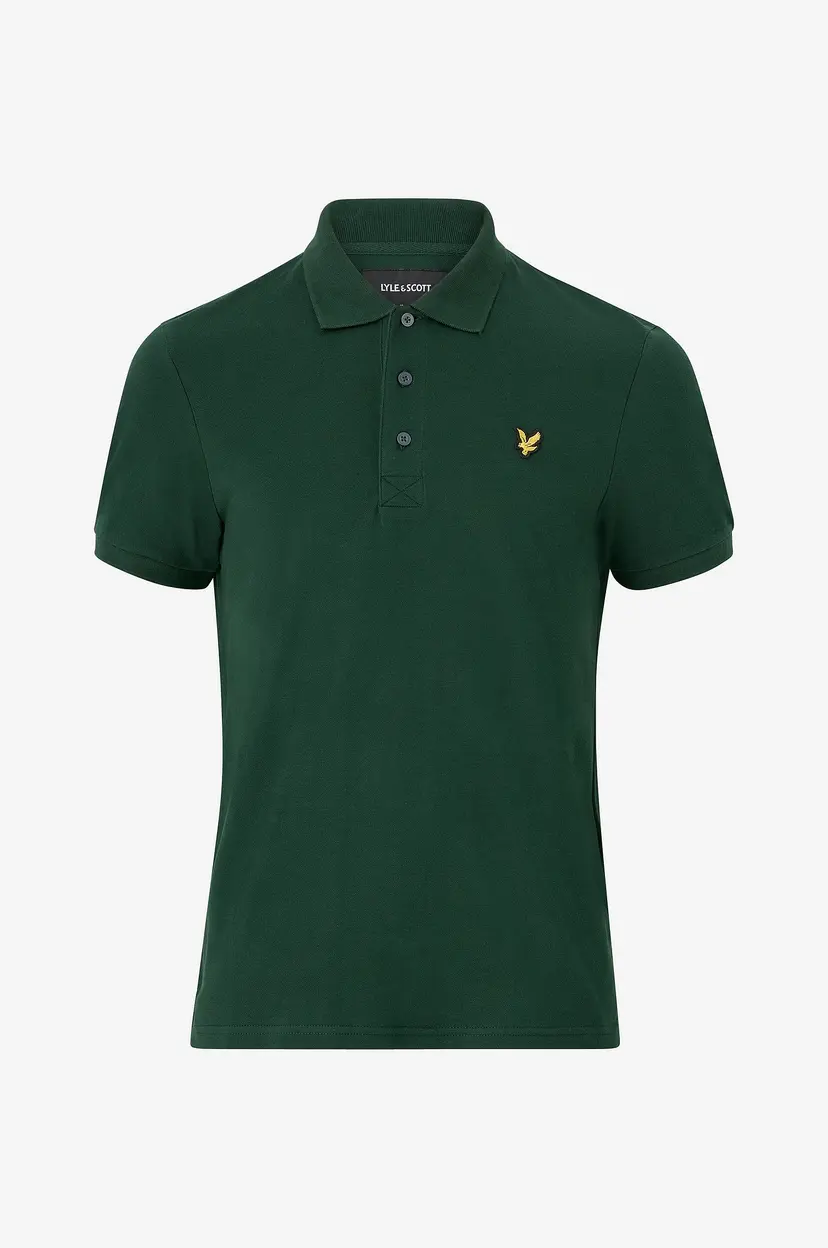 Lyle & Scott Pikétrøye Plain Polo Shirt - Grønn
