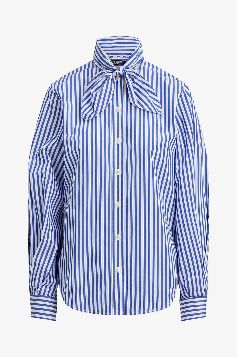 Lauren Ralph Lauren Skjorte 70's Broadcloth-wvn-shirt - Blå