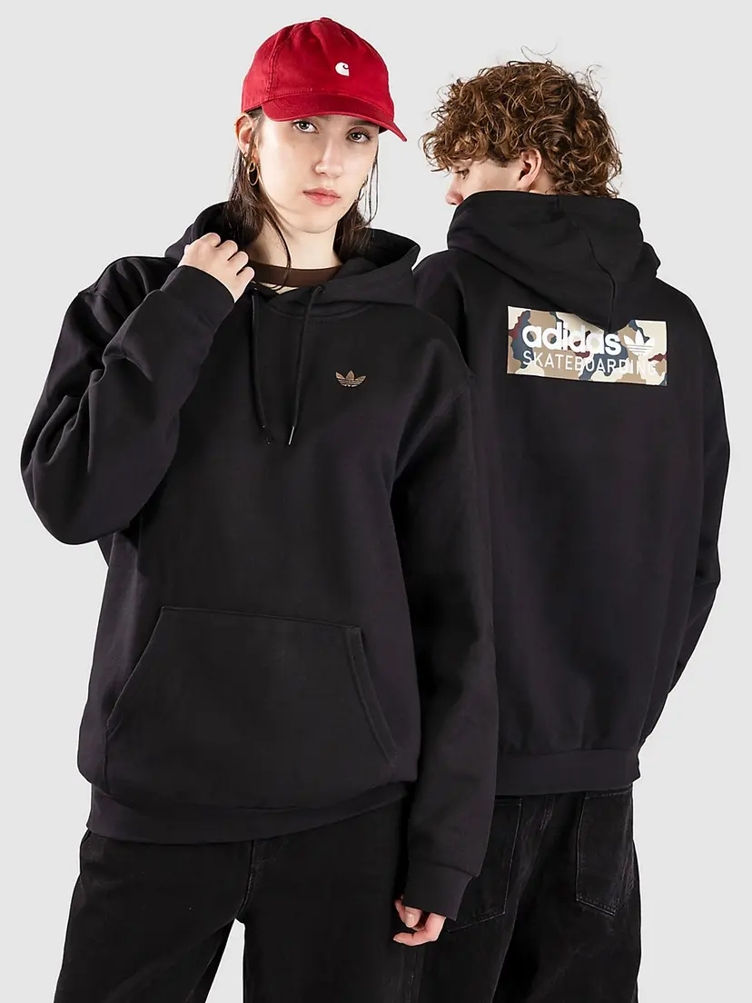 adidas Skateboarding adidas Skateboarding FSBS Logo Hettegenser svart