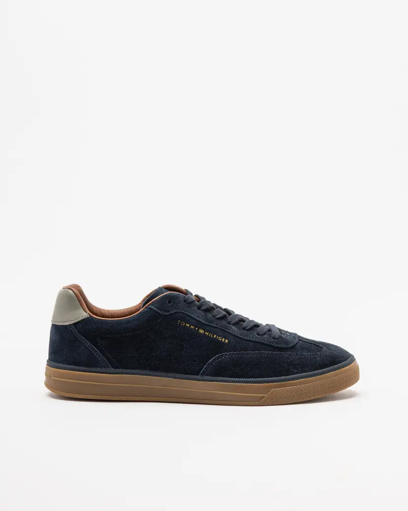 Tommy Hilfiger Tommy Hilfiger TH Lo Lux Suede Sneaker Blue Sneakers