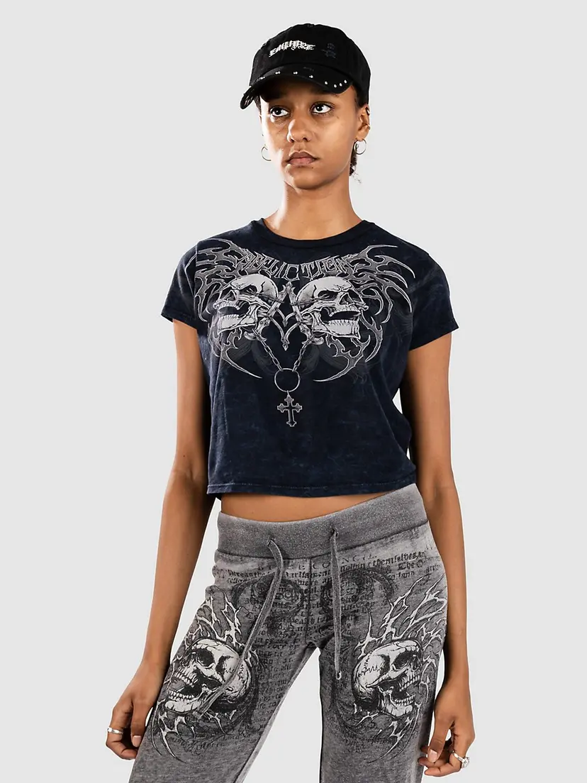 Affliction Affliction Shred Fest T-skjorte svart
