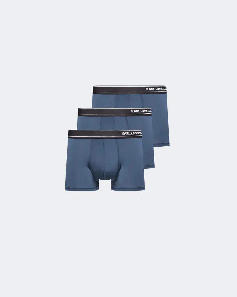 Karl Lagerfeld Karl Lagerfeld A1M47084 Blue 3 Pack Boxers