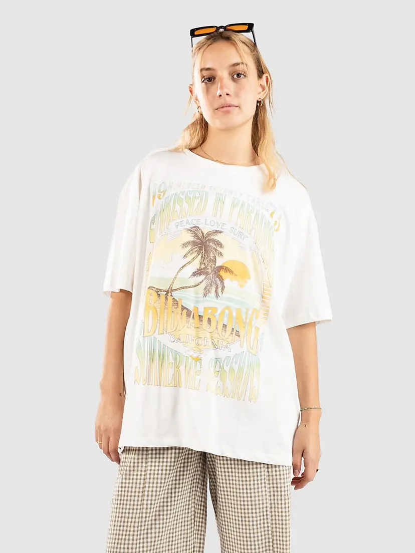 Billabong Billabong Sunset Mindset T-skjorte hvit