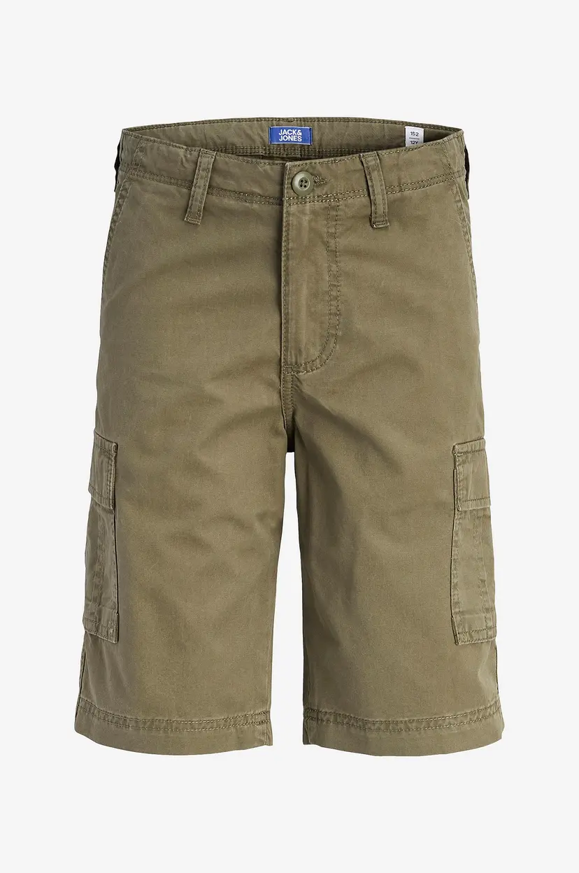 Jack & Jones Junior Cargoshorts jpstCole Matty Cargo Short Mid Jnr - Grønn