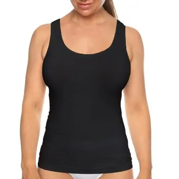 Missya Missya Lucia Top Wide Strap Svart polyamid Large Dame