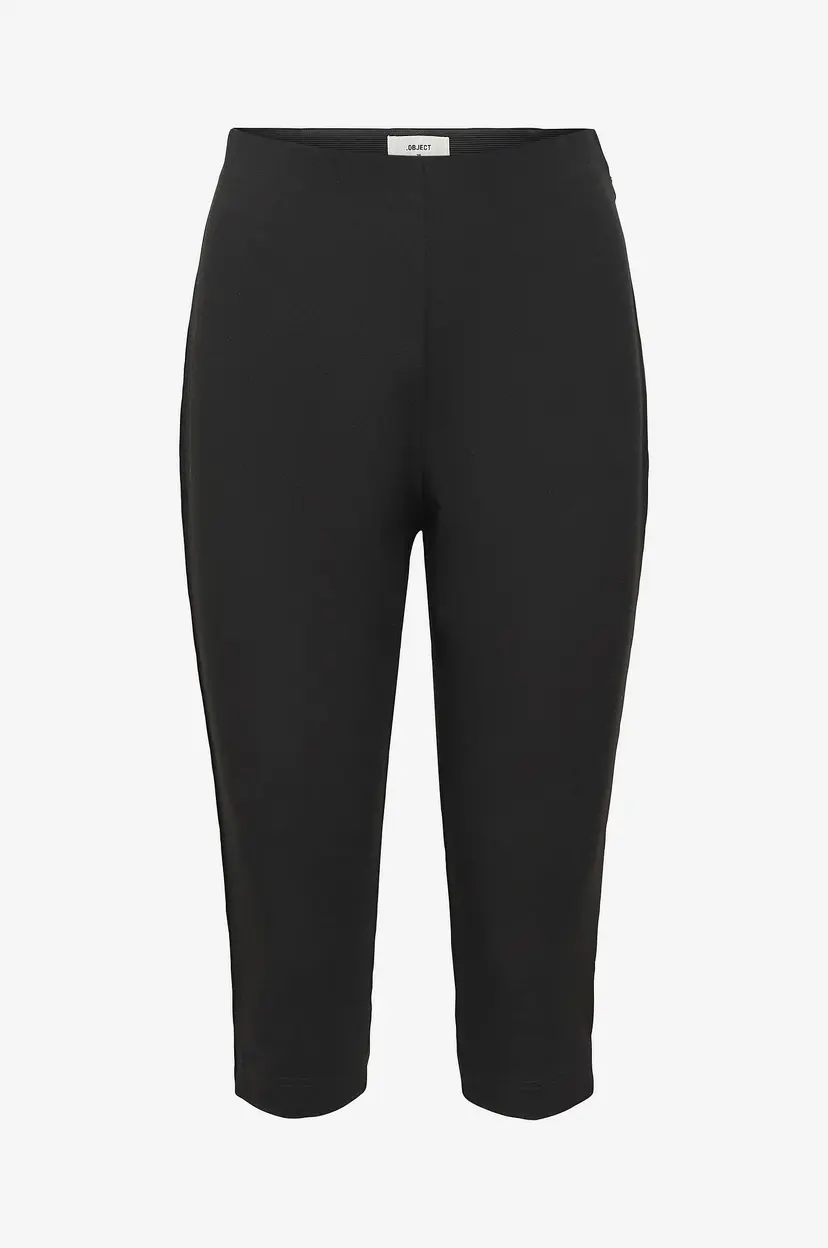 Object Collectors Item Bukser objLisa MW Sli Capri Pant - Svart