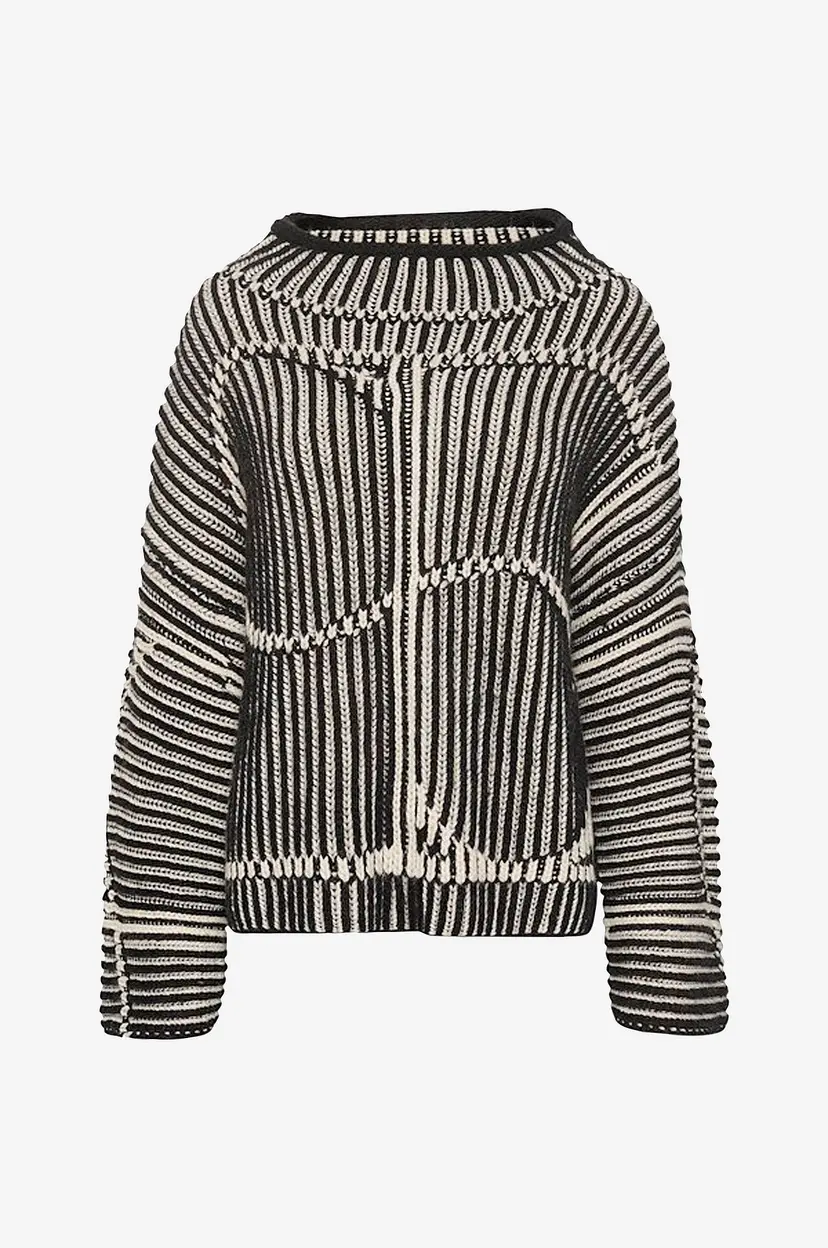 Soaked In Luxury Genser slYelena Highneck Pullover - Svart