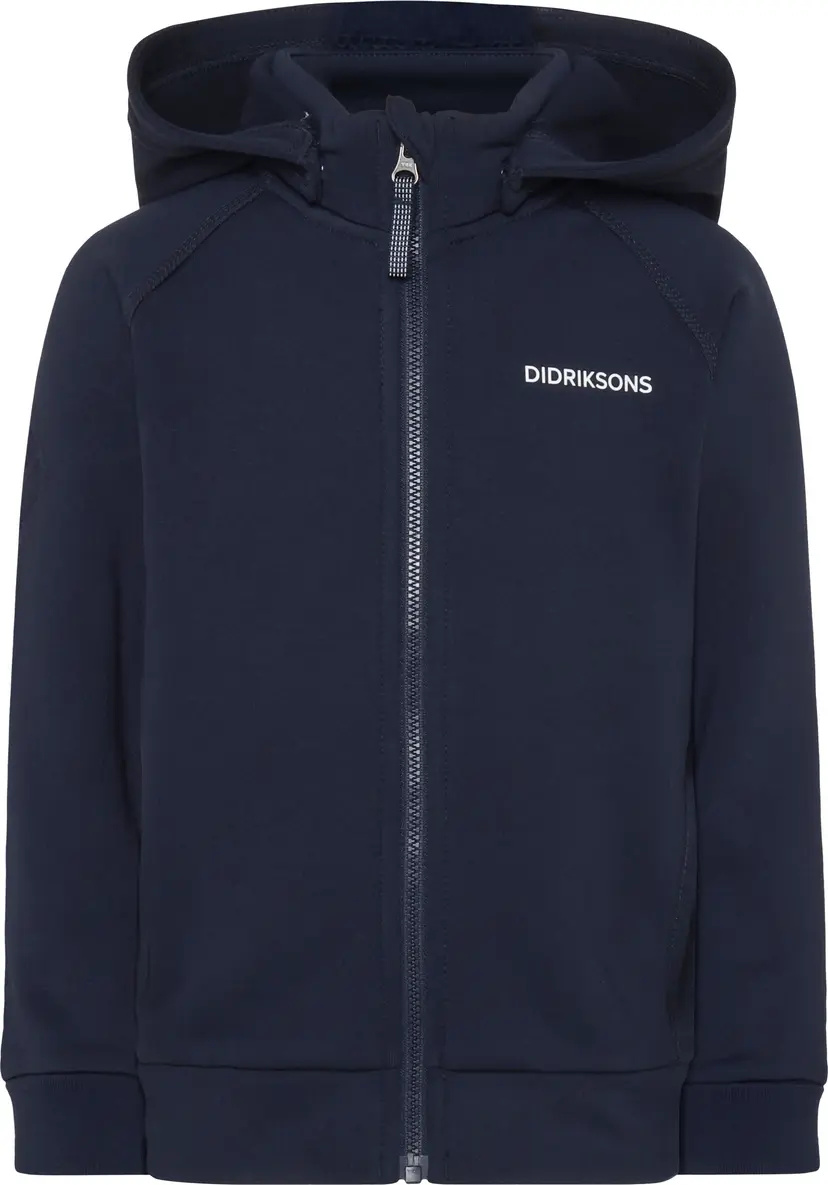 Didriksons Didriksons Kids' Siljan Full Zip Navy