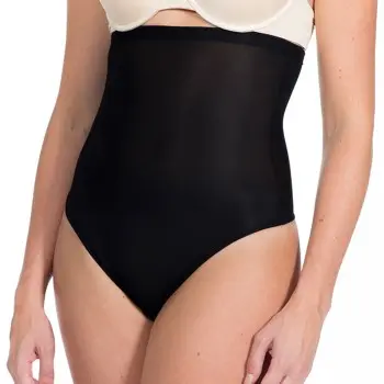 Magic Magic Truser Hi Waist Thong Svart polyester XX-Large Dame
