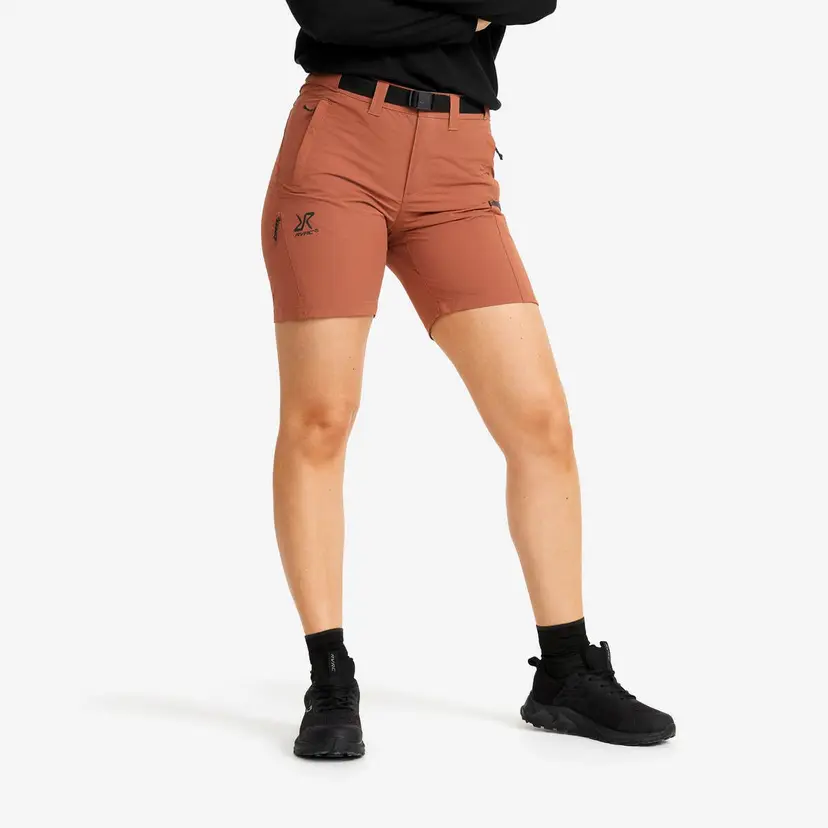 RevolutionRace Elevate Pro Hiking Shorts Dame Pink Mahogany