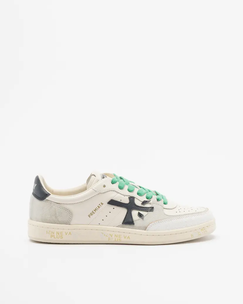 Premiata Premiata BSKTCLAY 7262 White Sneakers