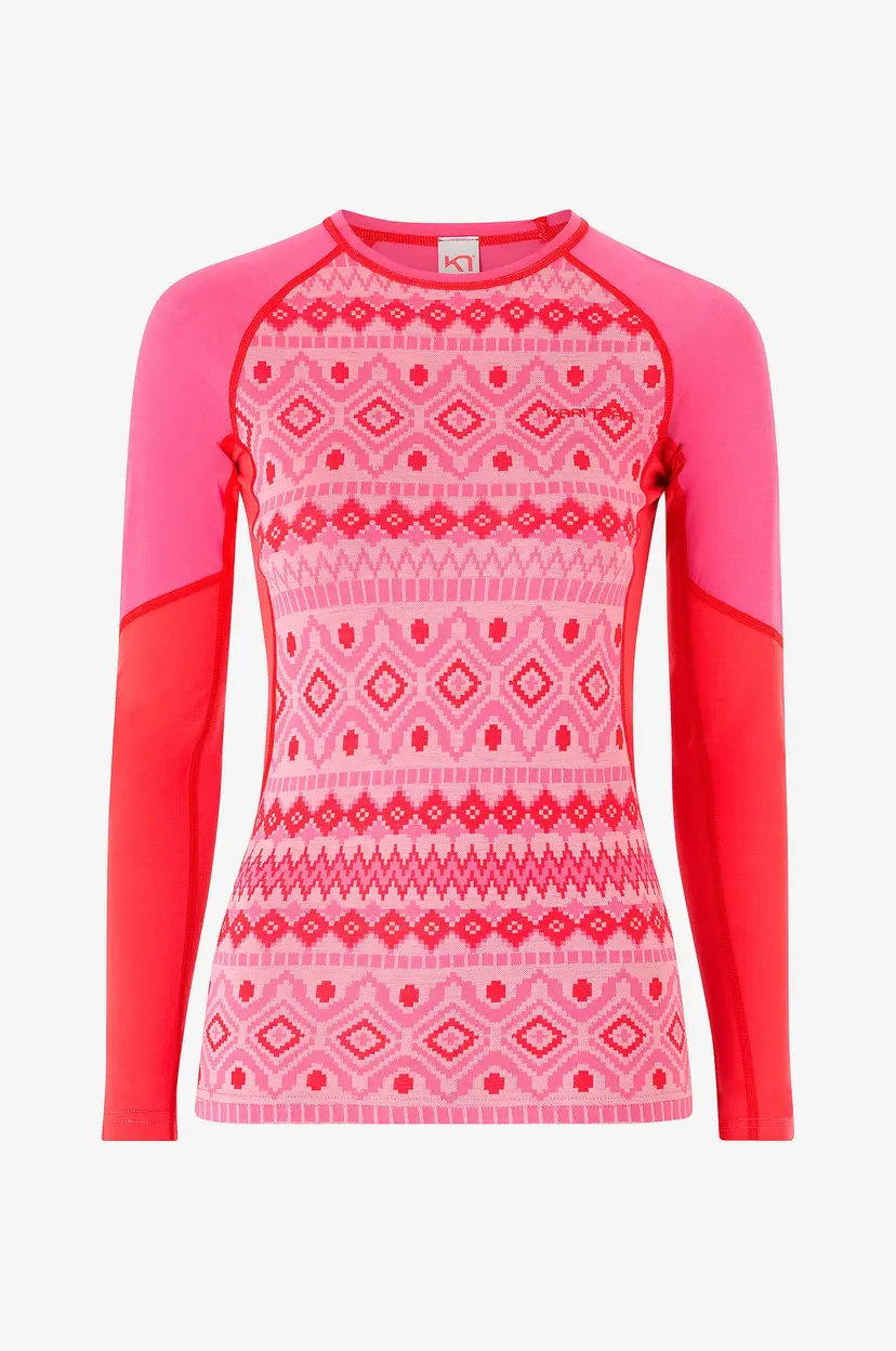 Kari Traa Termisk topp Malia LS - Rosa