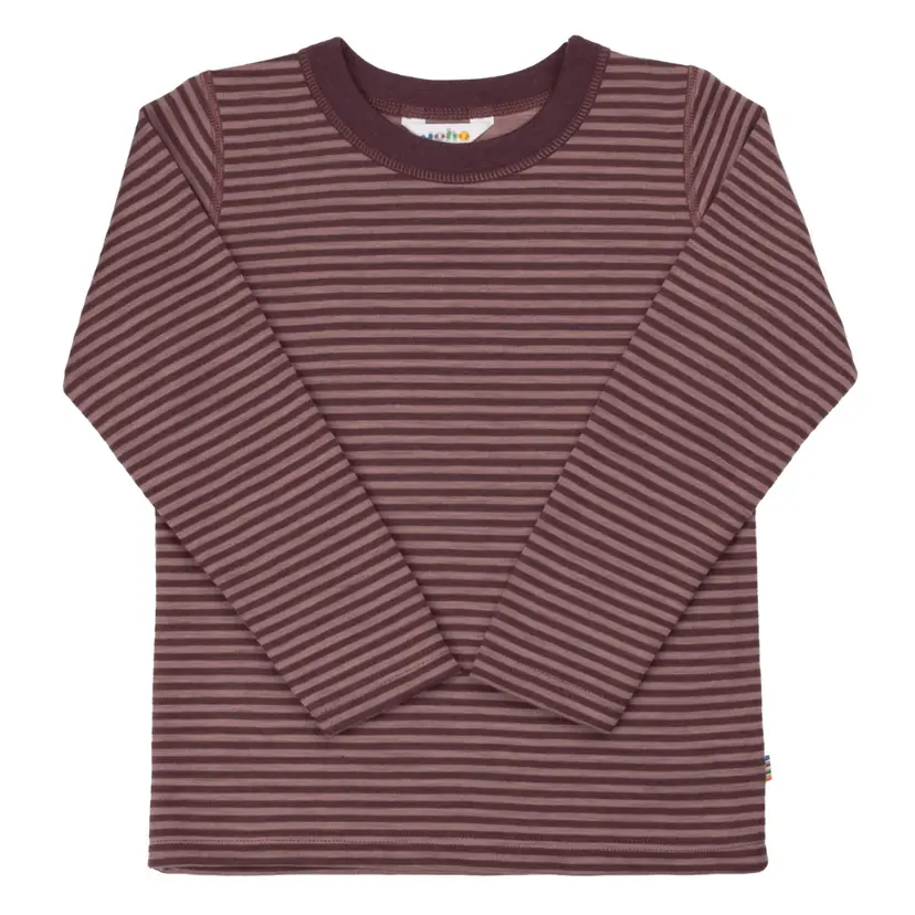 Joha Joha - Trøye i Ull Jr Stripe - Rose