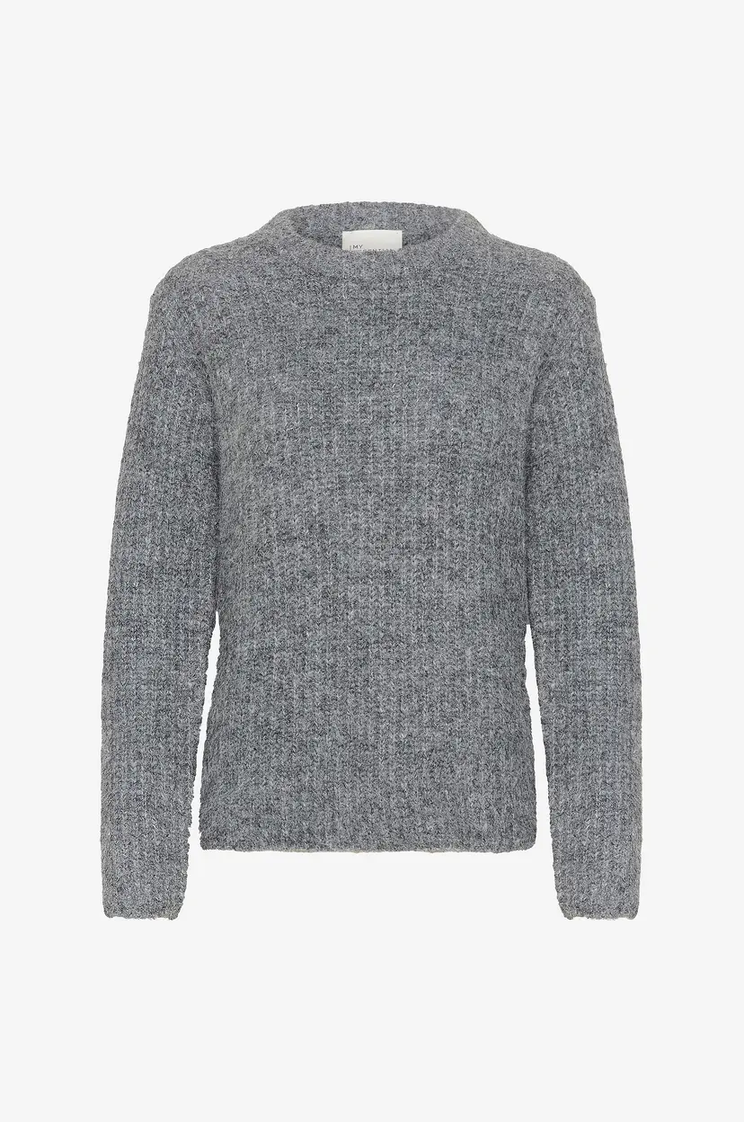 My Essential Wardrobe Genser MeenaMW Knit Pullover - Grå