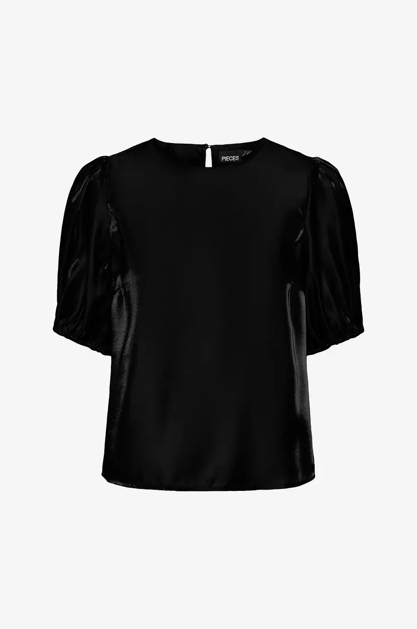 Pieces Topp pcRomy SS Top BC - Svart