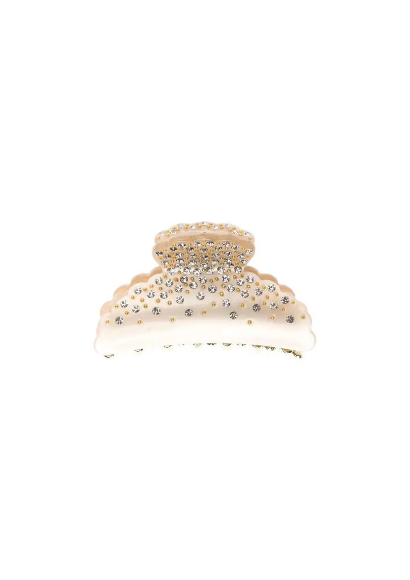 Dark Crystal Hair Claw Large Sand