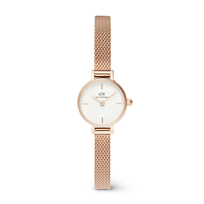 Daniel Wellington Rose Gold 19mm Watch Petite Mini Melrose | DW