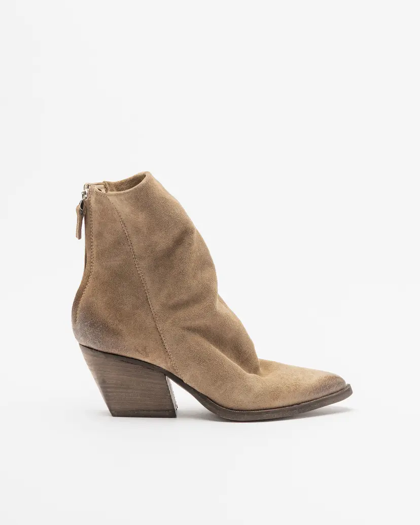 PROF PROF M702M41 Taupe Ankle Boots