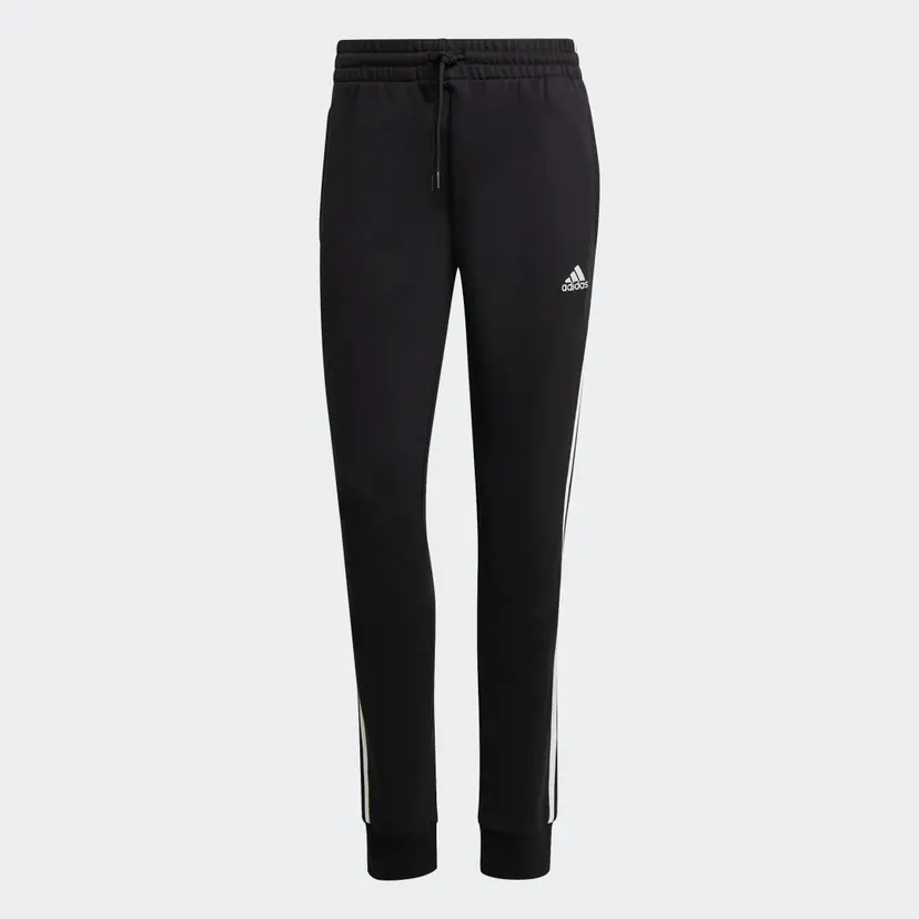 Adidas Essentials 3-Stripes French Terry Cuffed Bukse
