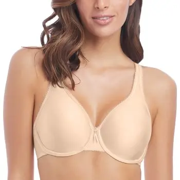 Wacoal Wacoal BH Basic Beauty Full Figure Underwire Bra Beige polyamid C 100 Dame