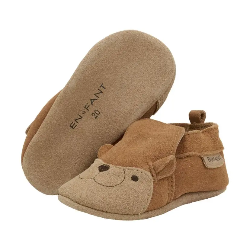 En Fant En Fant - Tøfler Semsket Skinn Mocha Mousse