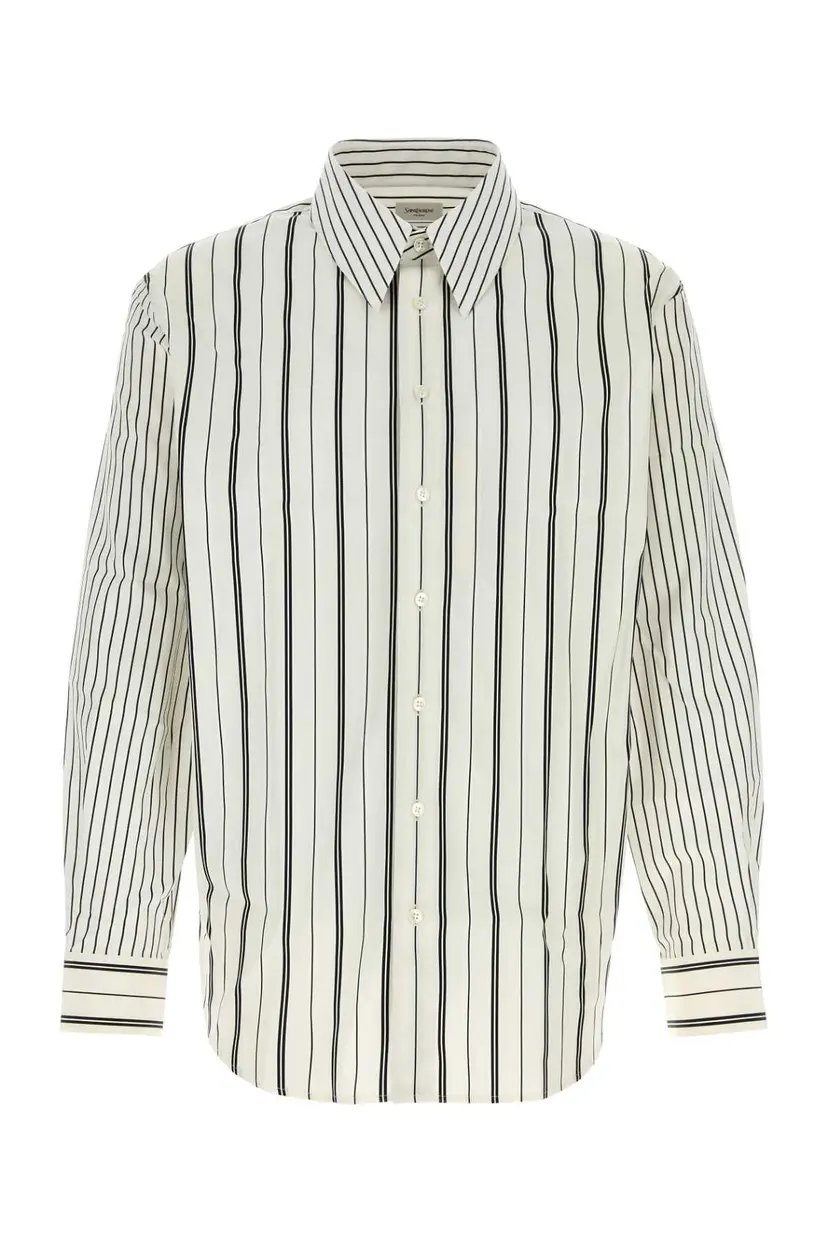 Saint Laurent Saint Laurent Skjorter – Hvit