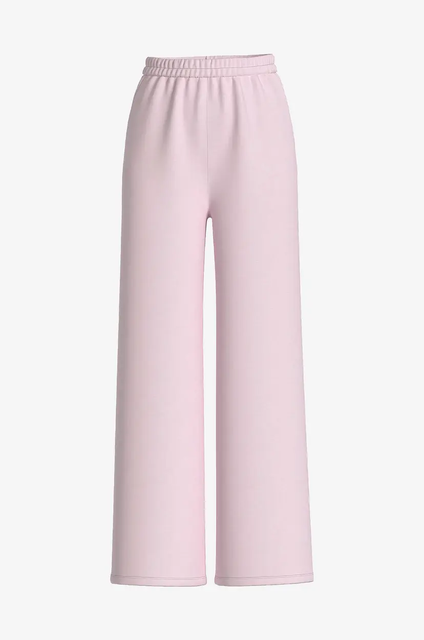 Vila Sweatbukser viReflect RW Wide Sweat Pants / LN - Rosa