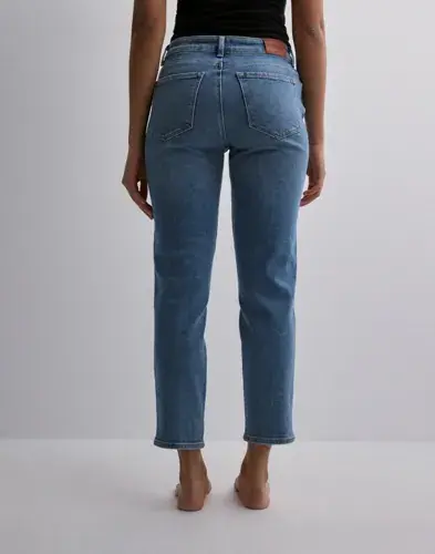 ONLY Only - Blå - Onlemily Stretch Hw St Ak Dnm CRO57
