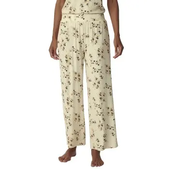Triumph Triumph Lounge Me Climate Control Cropped Pants Krem viskose 36 Dame