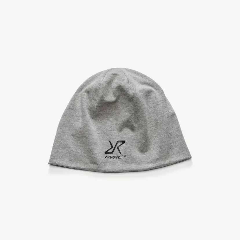 RevolutionRace Everyday Logo Beanie Unisex Grey Melange