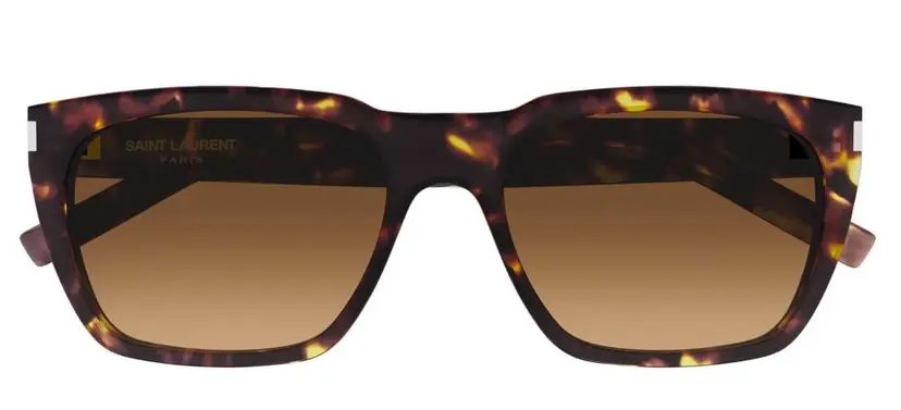 Saint Laurent SL 598 solbriller, havana