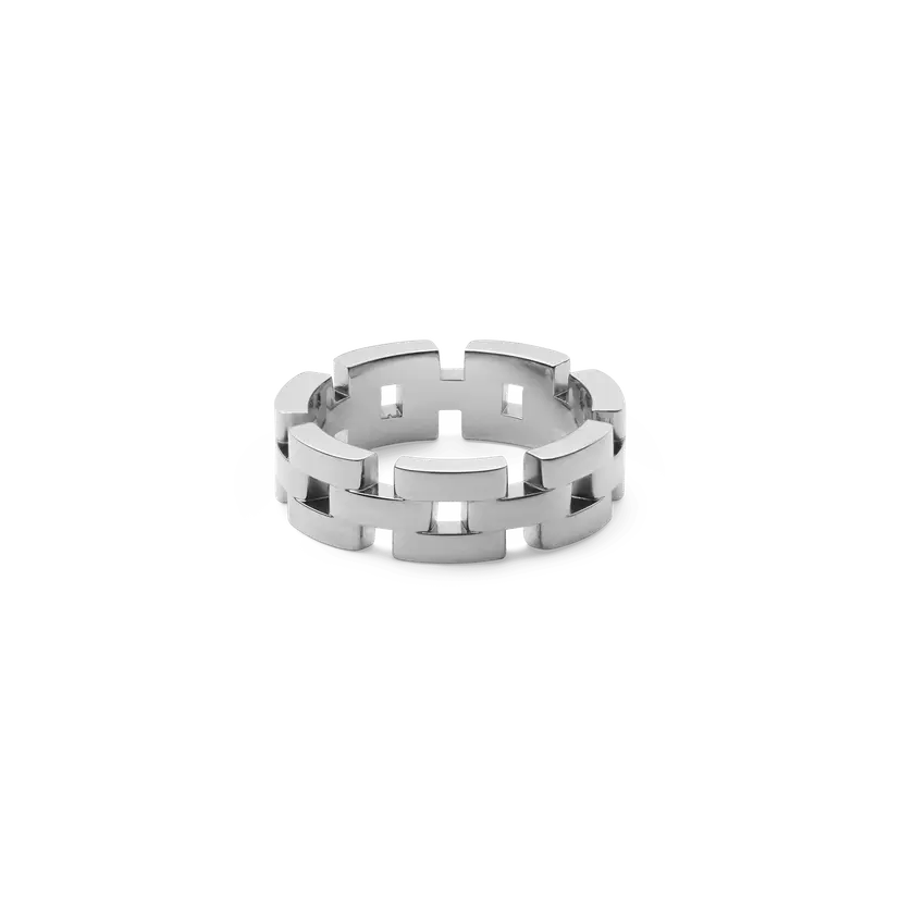 Daniel Wellington Silver Ring 3-link | DW