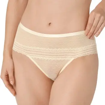Triumph Triumph Truser Tempting Tulle Maxi Vanilje Small Dame
