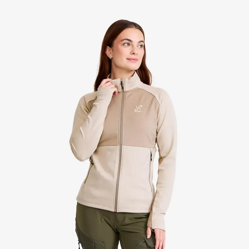 RevolutionRace Hill Fleece Dame Peyote