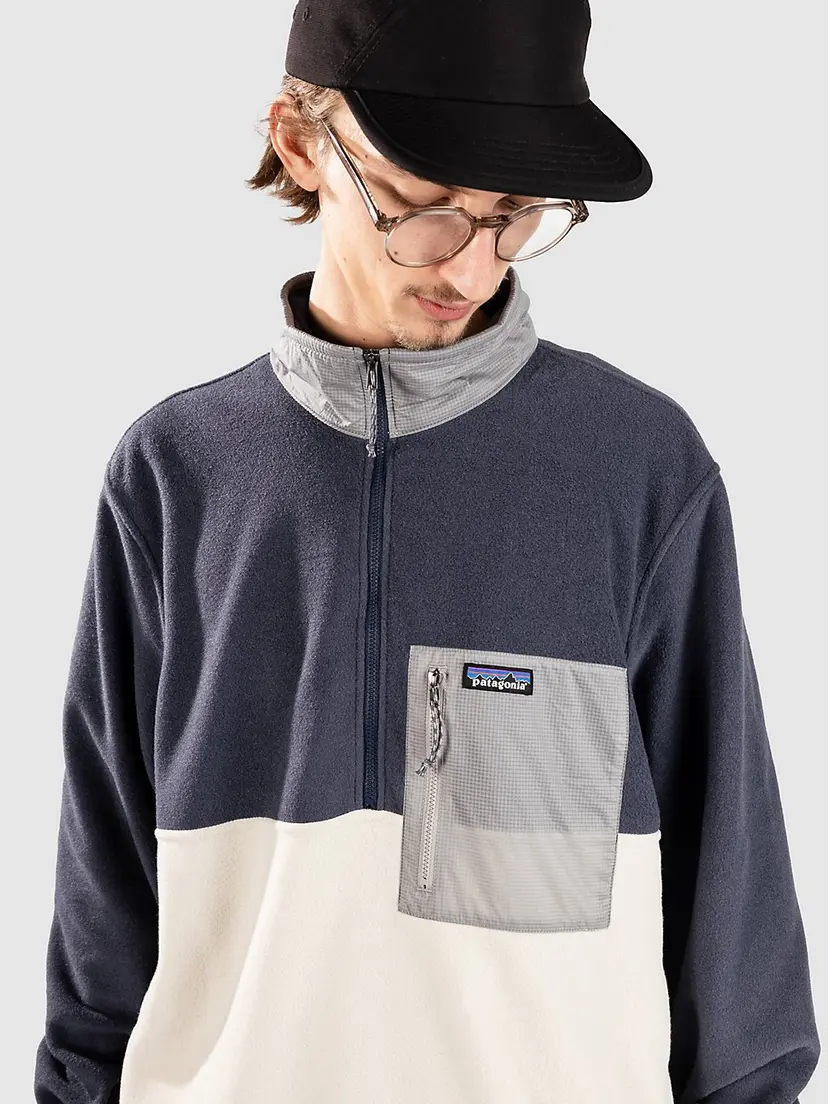Patagonia Patagonia Microdini 1/2 Half-Zip Fleecegenser blå