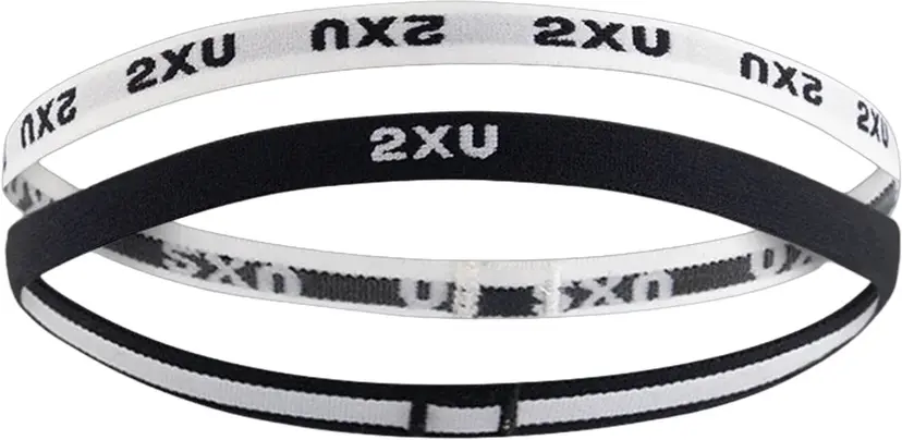 2XU 2XU Skinny Headband 2-pack