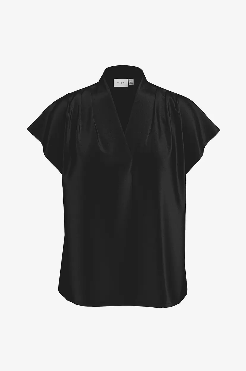 Vila Topp viElma Sleeveless Top - Svart