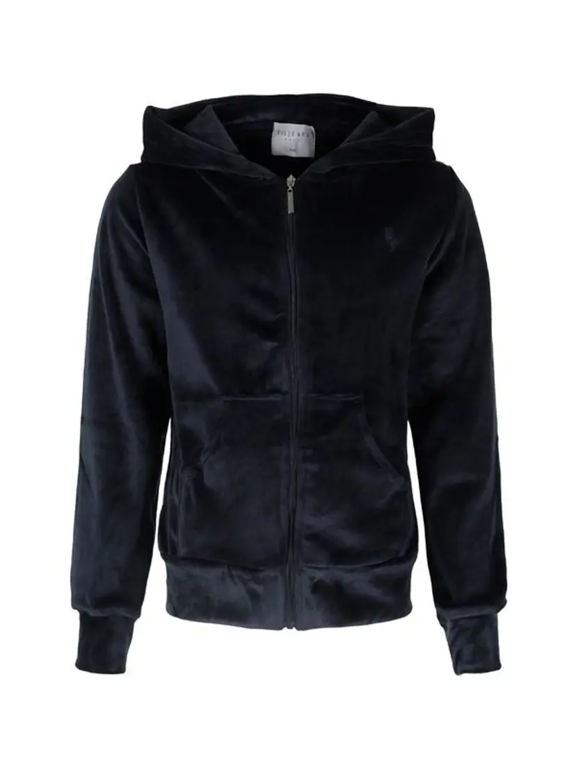 Vilje & Ve Vilje & Ve Hermine Velour Jakke Classic Navy (104 / 4 år)