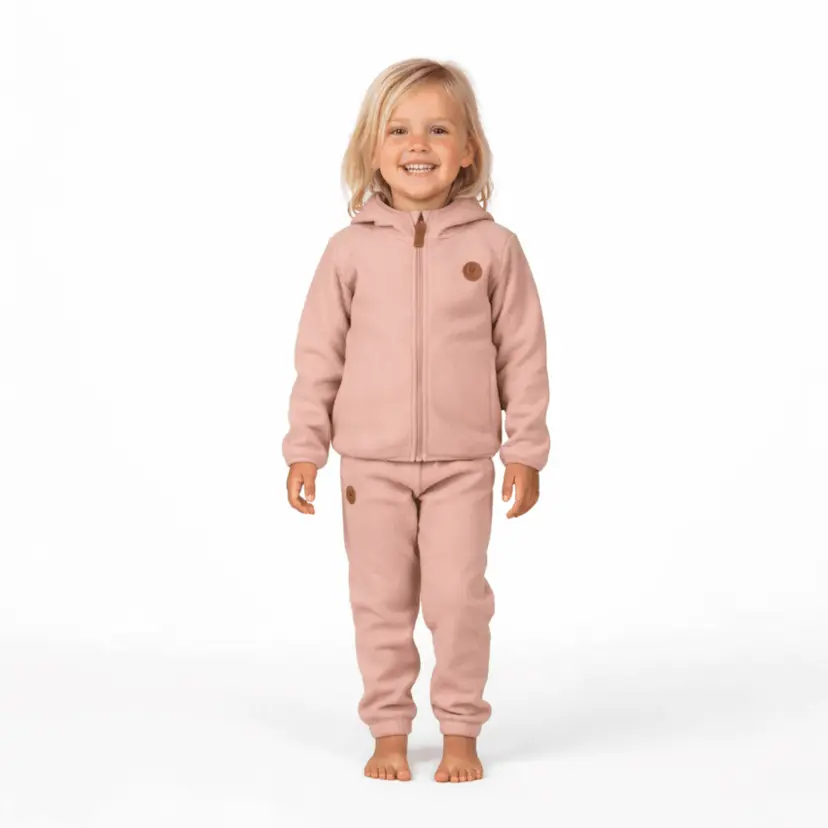 Bruse Bruse fleecesett, Gaupa, Mahogany Rose