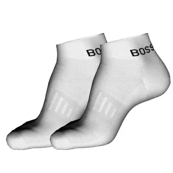 BOSS BOSS Strømper 2P Casual Sport Sneaker Socks Hvit Str 39/42 Herre
