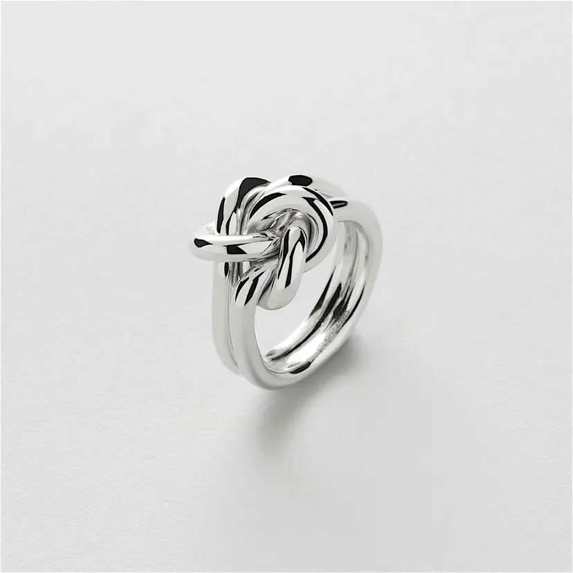 Safira Double Knot Ring (S)