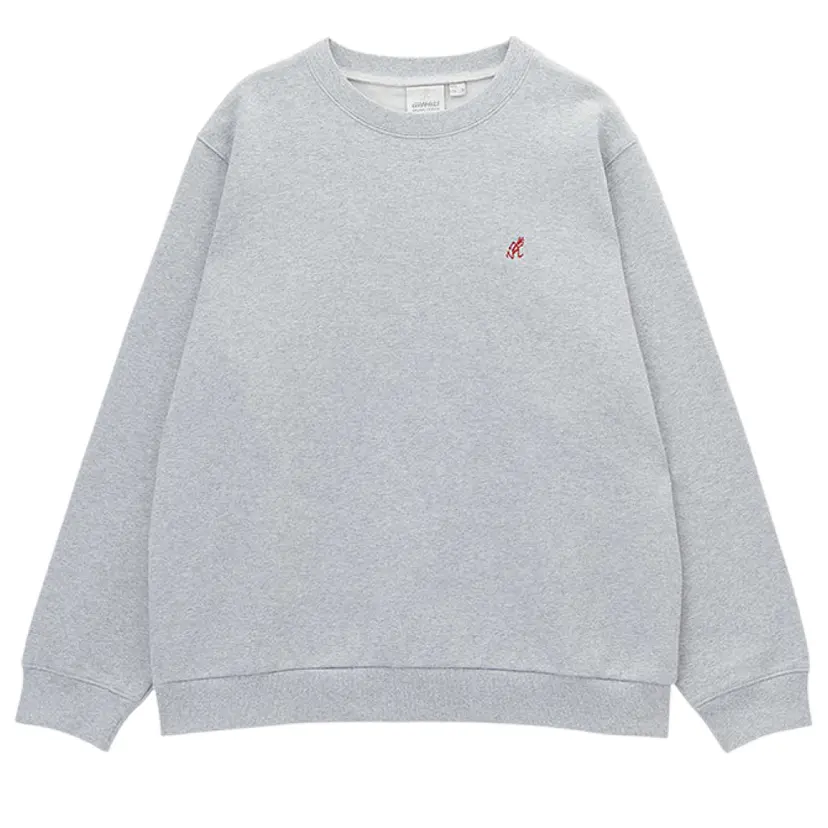 Gramicci Gramicci One Point Crew Sweatshirt Heather Grey