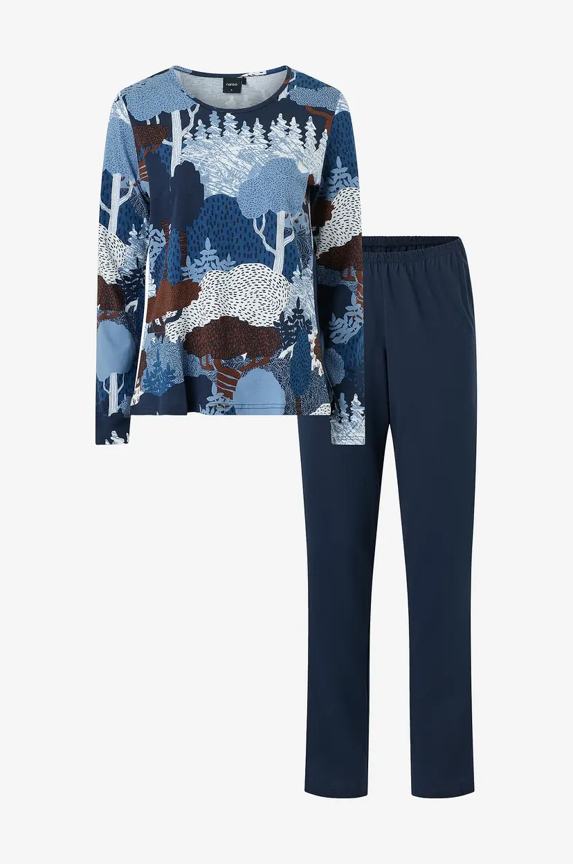 Nanso Pysjsett Ladies pyjamas, Ruska - Blå