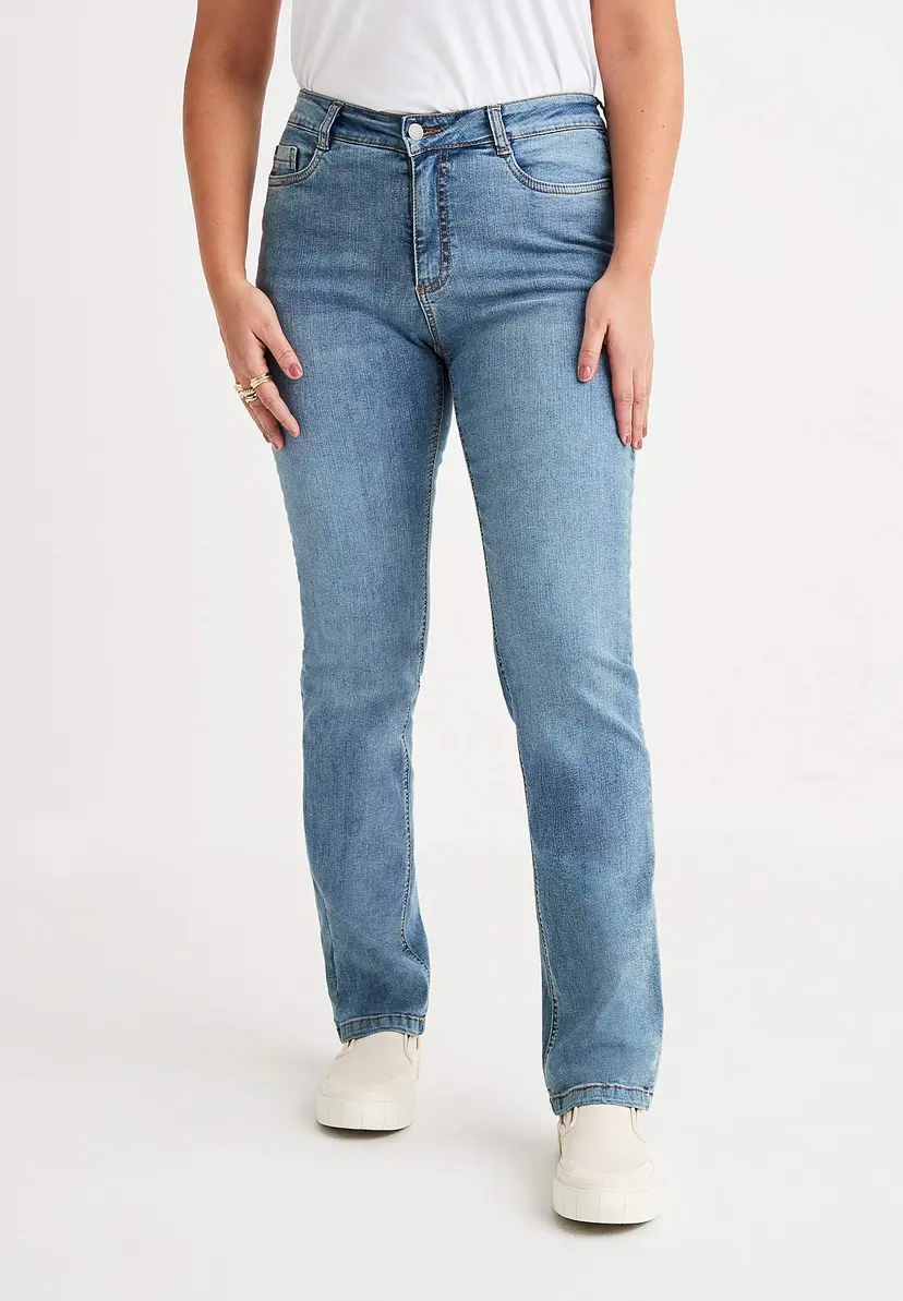 Cellbes of Sweden Stretchjeans med rette ben - tre lengder Linnea