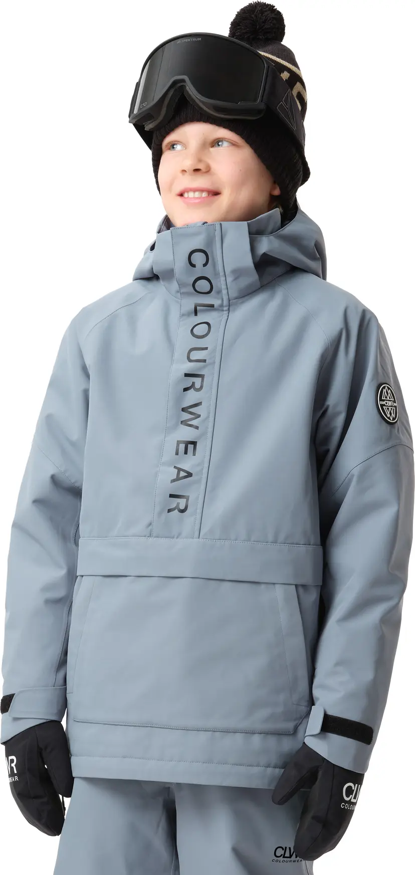 ColourWear ColourWear Juniors' Signature Anorak Grey Blue