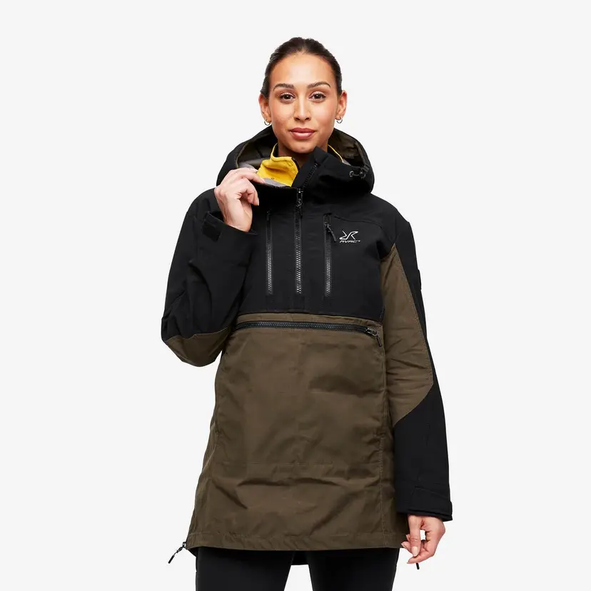 RevolutionRace Outdoor Anorak Dame Mud