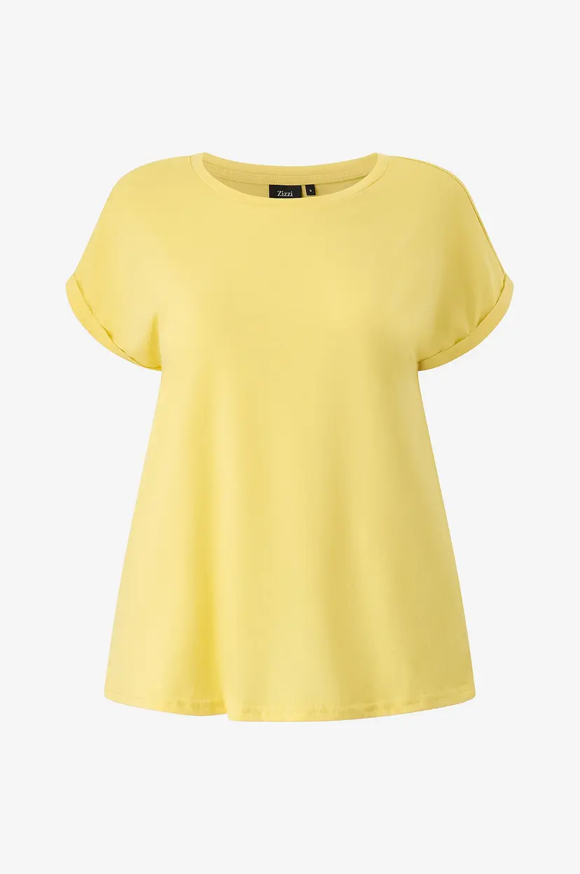 Zizzi Topp T-shirts - Gul