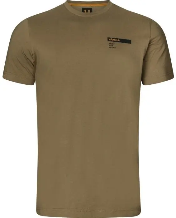Härkila Härkila Logo Brand T-Shirt Antique Bronze