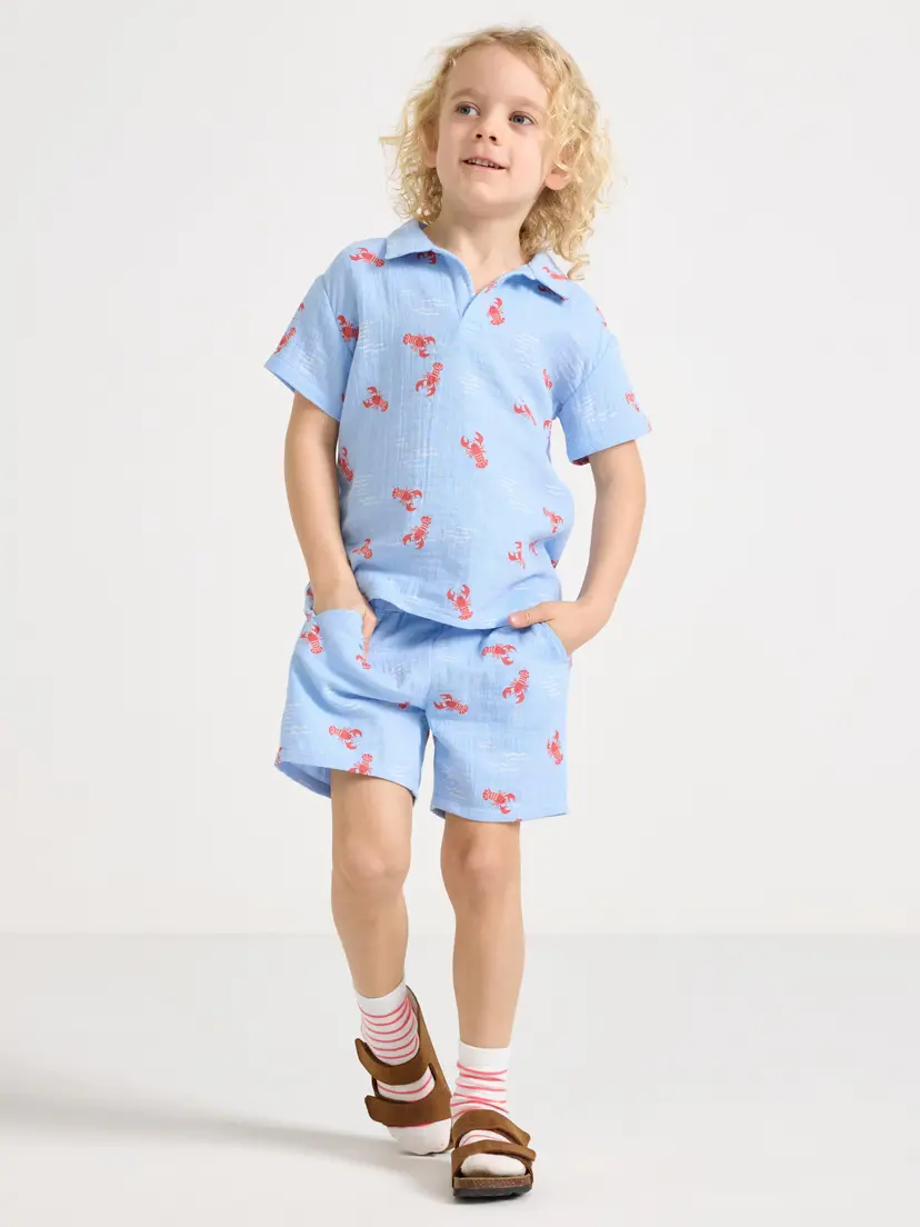 Lindex Shorts i bomullsgaze