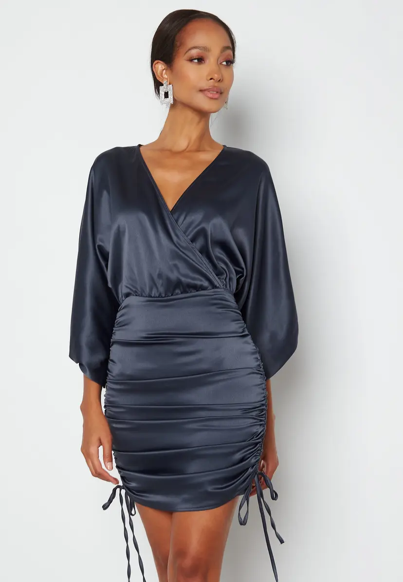 Bubbleroom Kimberly Satin Dress